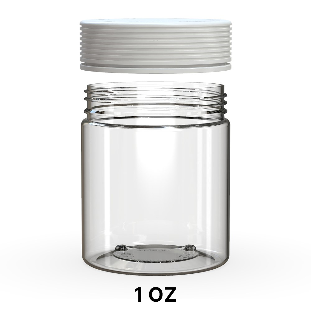 Chubby Gorilla Spiral Jar White