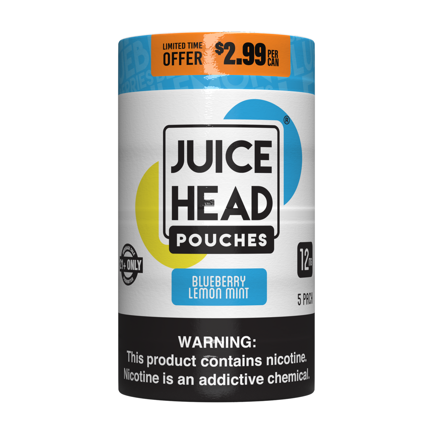 Juice Head Nicotine Pouches Pre Filled Display 50ct