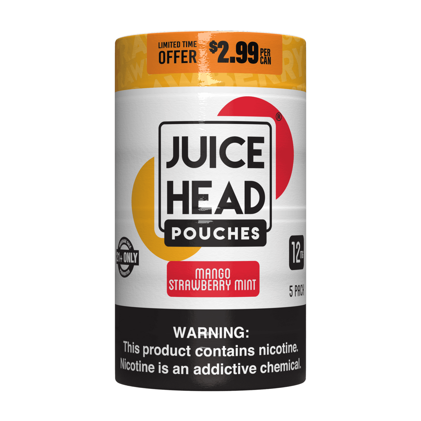 Juice Head Nicotine Pouches Pre Filled Display 50ct