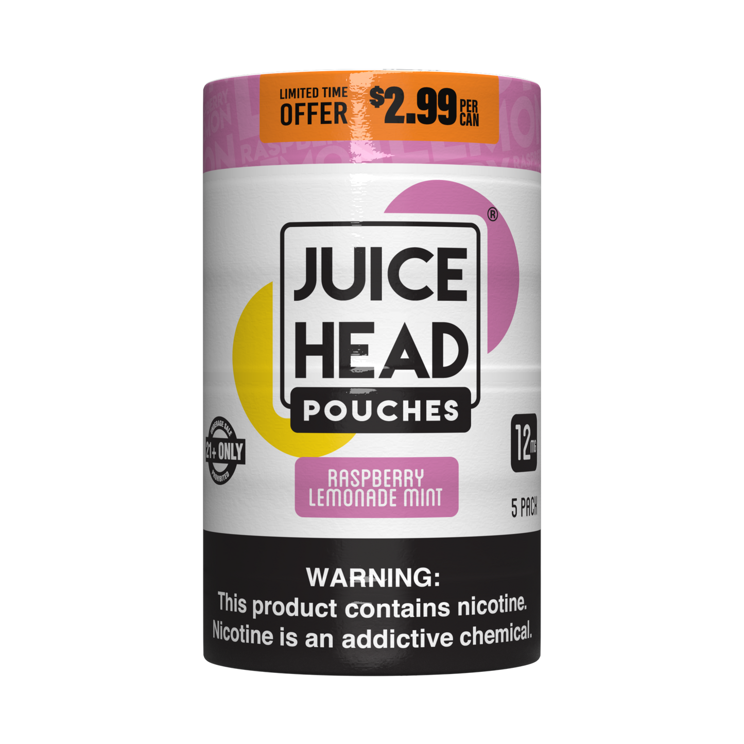 Juice Head Nicotine Pouches Pre Filled Display 50ct