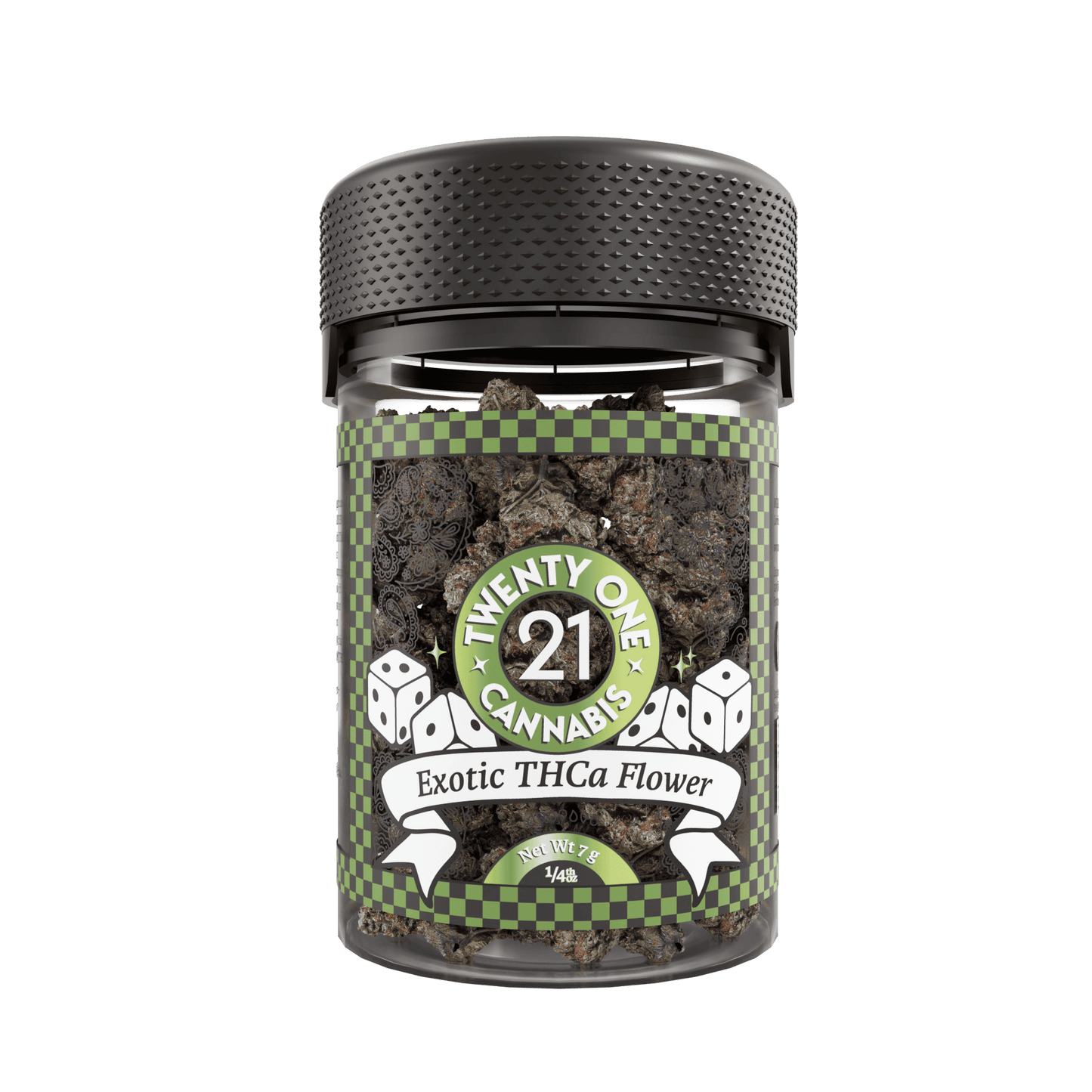 Twenty One THC-A Exotic Flower 7g (6/pack) [DROPSHIP]