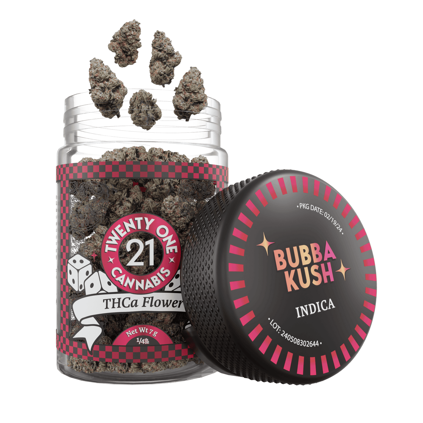 Twenty One THC-A Premium Flower 7g (6/pack) [DROPSHIP]