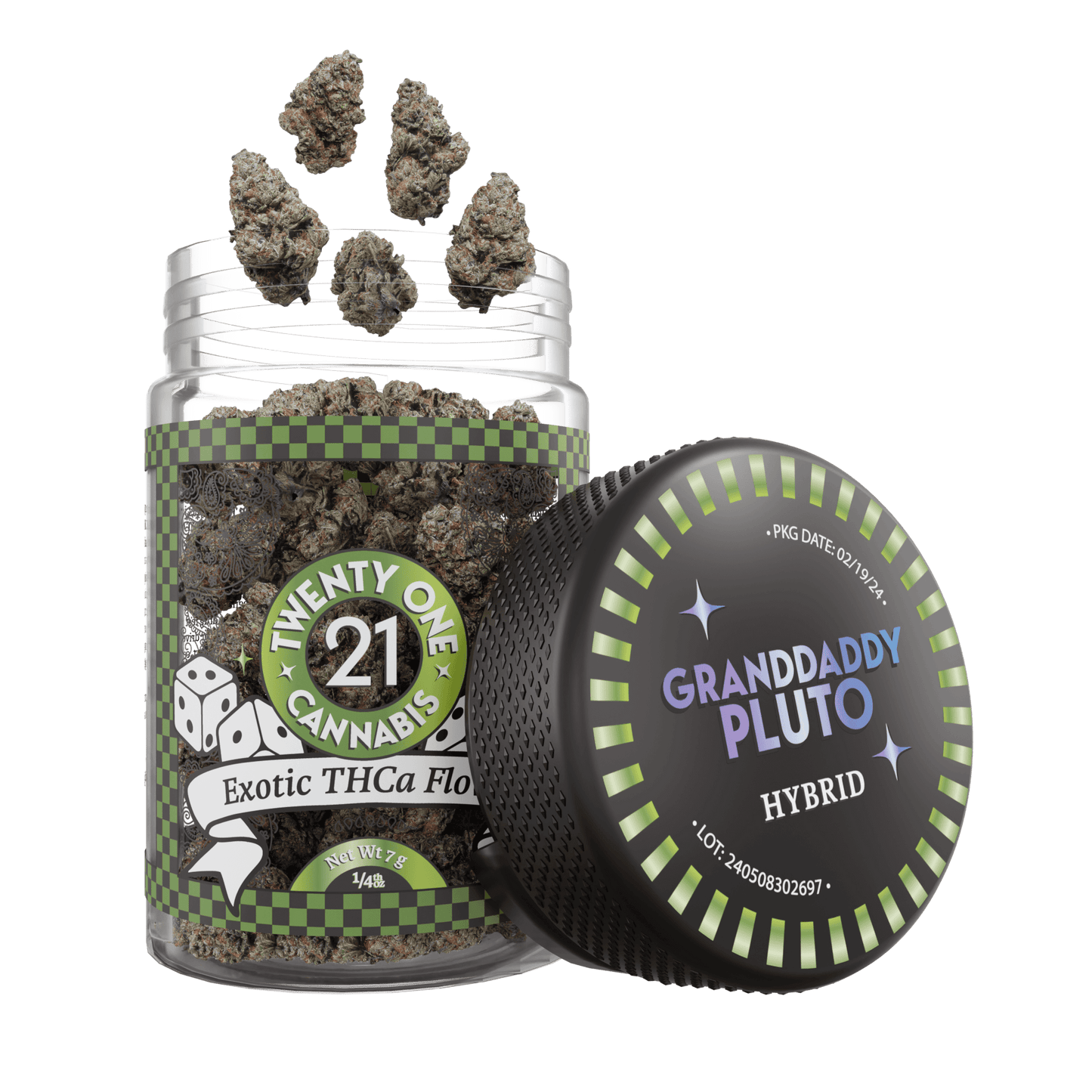 Twenty One THC-A Exotic Flower 7g (6/pack) [DROPSHIP]