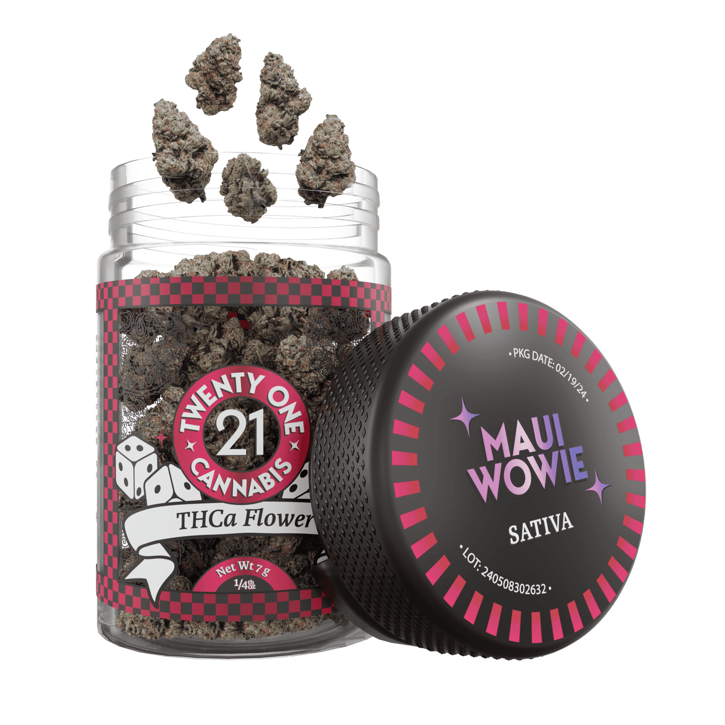 Twenty One THC-A Premium Flower 7g (6/pack) [DROPSHIP]