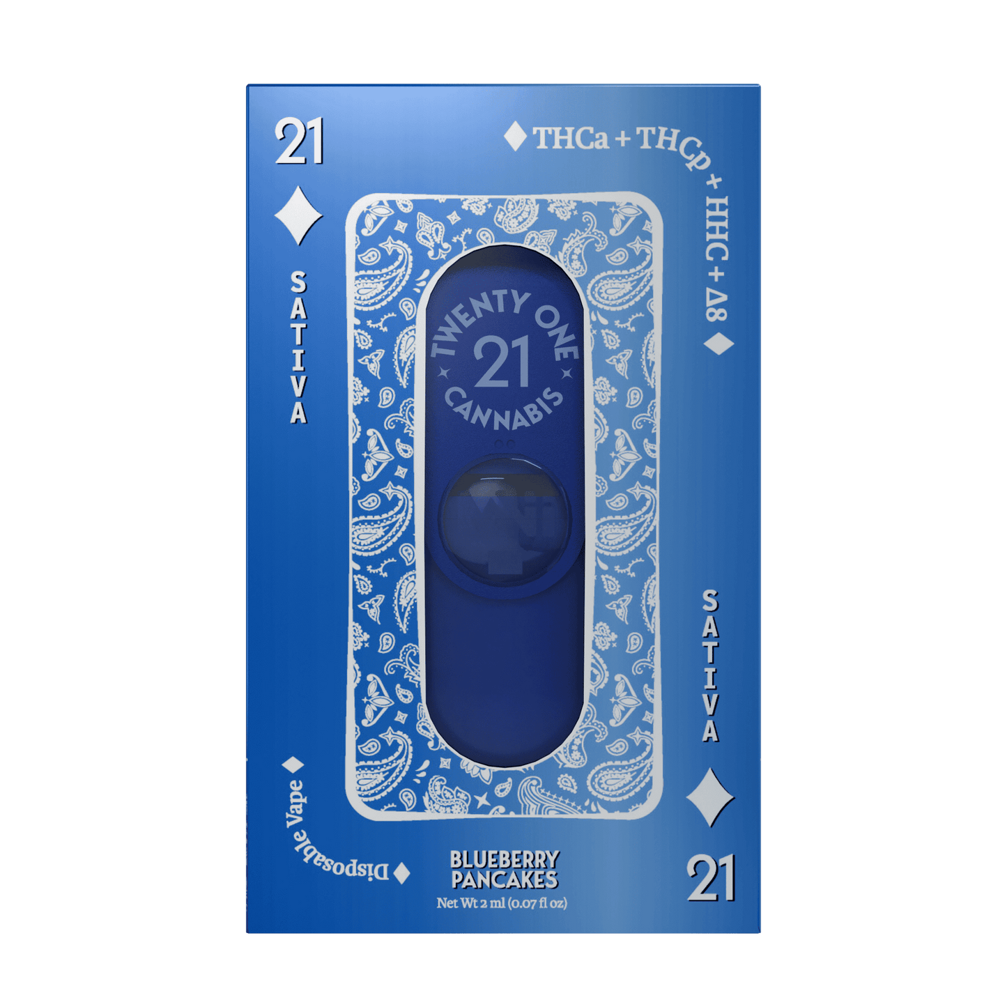 Twenty One THC-A + THC-P Disposable 2mL (6/pack) [DROPSHIP]