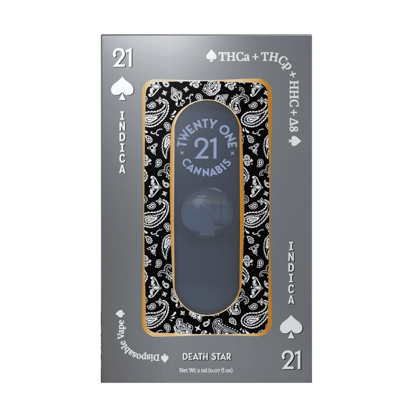 Twenty One THC-A + THC-P Disposable 2mL (6/pack) [DROPSHIP]