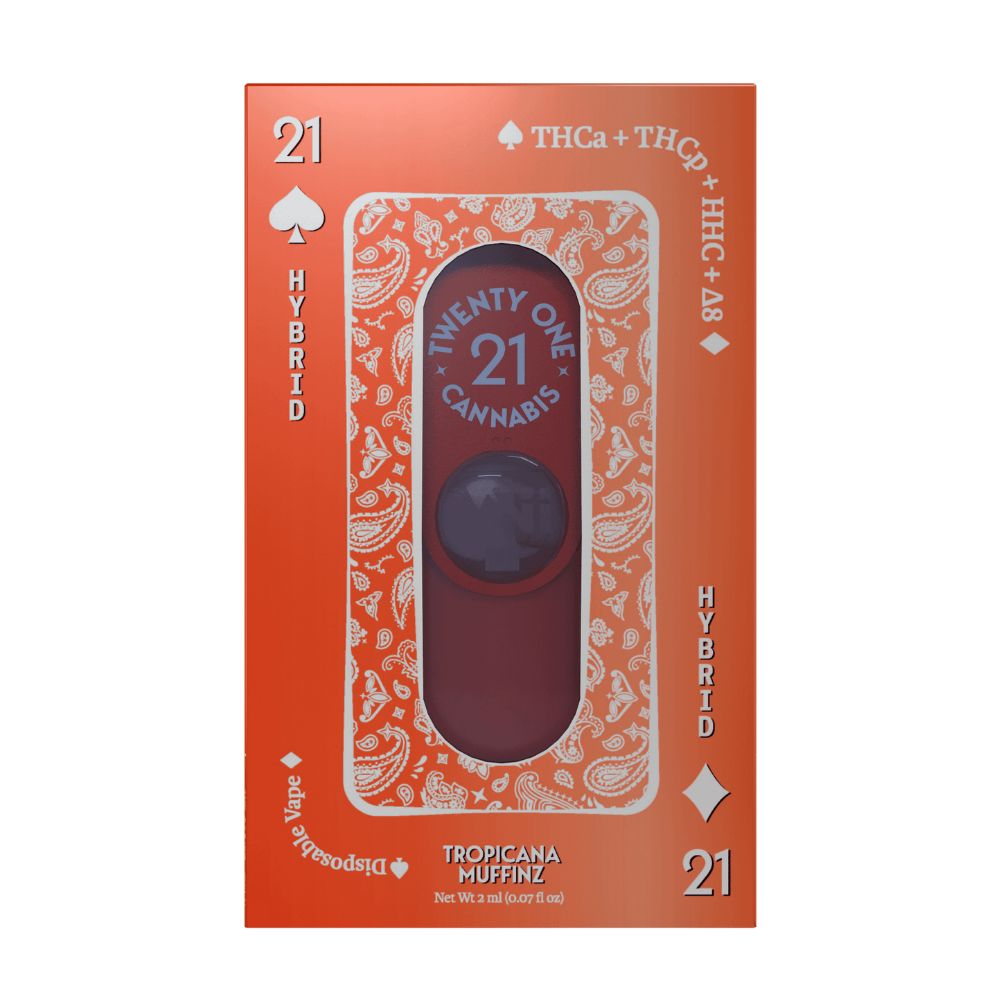 Twenty One THC-A + THC-P Disposable 2mL (6/pack) [DROPSHIP]