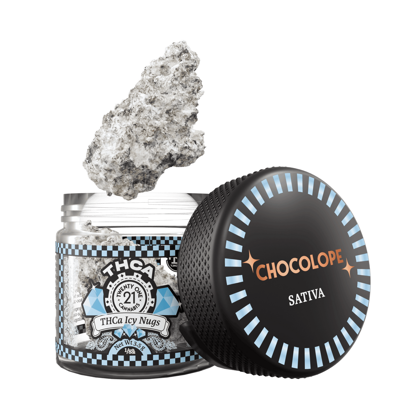 Twenty One THC-A Icy Nug Flower 3.5g (6/pack) [DROPSHIP]