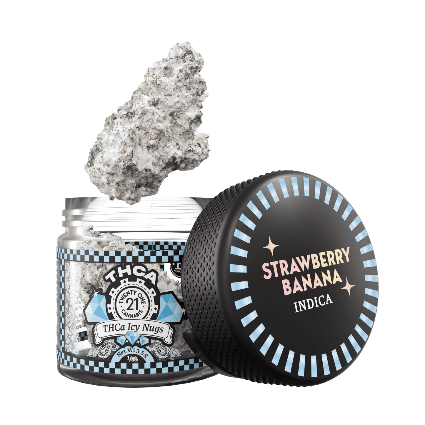 Twenty One THC-A Icy Nug Flower 3.5g (6/pack) [DROPSHIP]