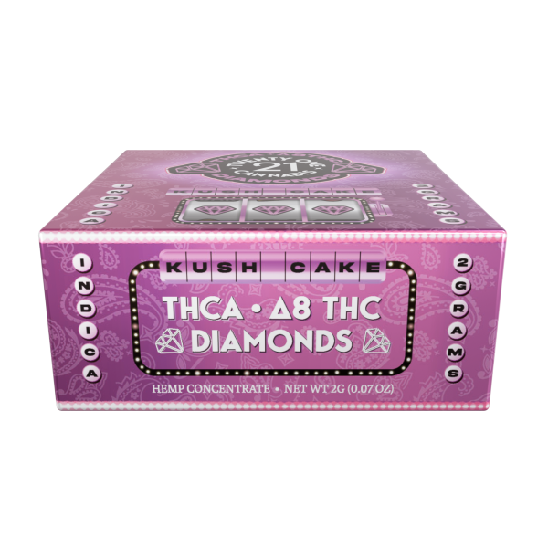 Twenty One THC-A Diamonds Jar 2g (6/pack) [DROPSHIP]
