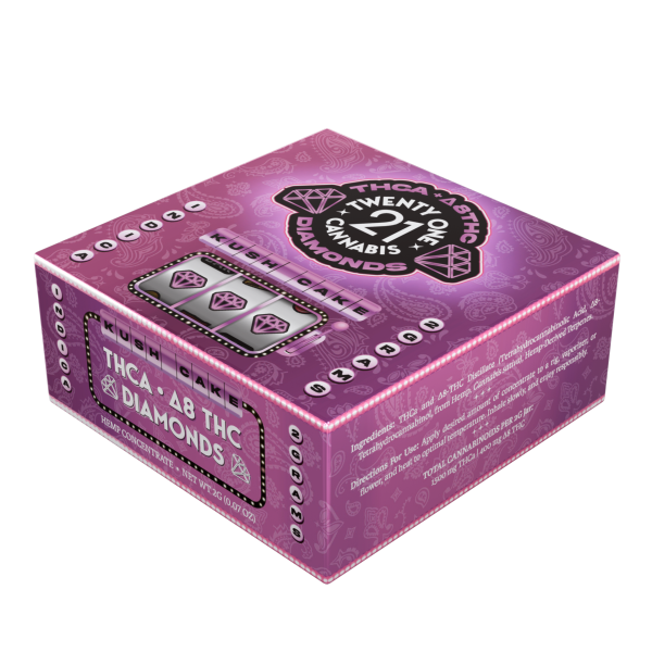 Twenty One THC-A Diamonds Jar 2g (6/pack) [DROPSHIP]