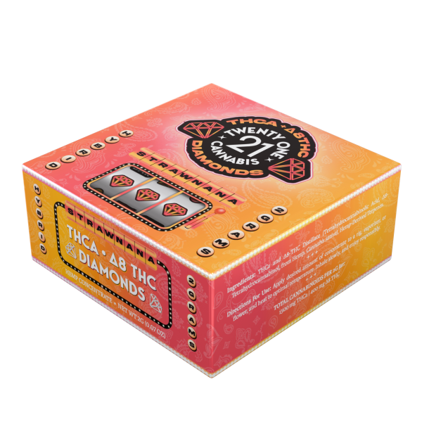 Twenty One THC-A Diamonds Jar 2g (6/pack) [DROPSHIP]