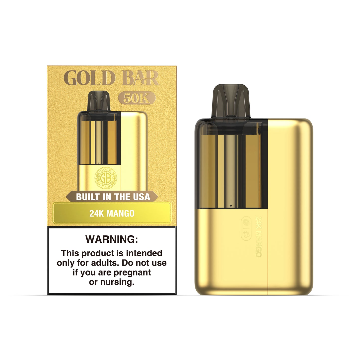 Gold Bar Max 50K Nixodine Disposable Kit (5/pack)