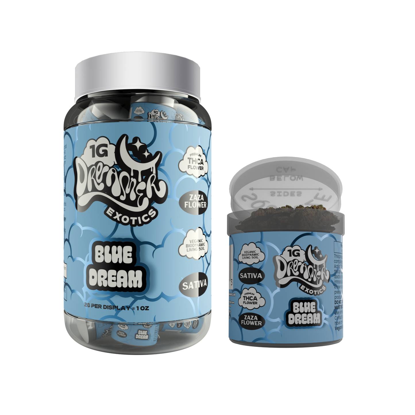 Dreamer Exotics THC-A Flower Pop Tubes 1g (28/Pack) [DROPSHIP]