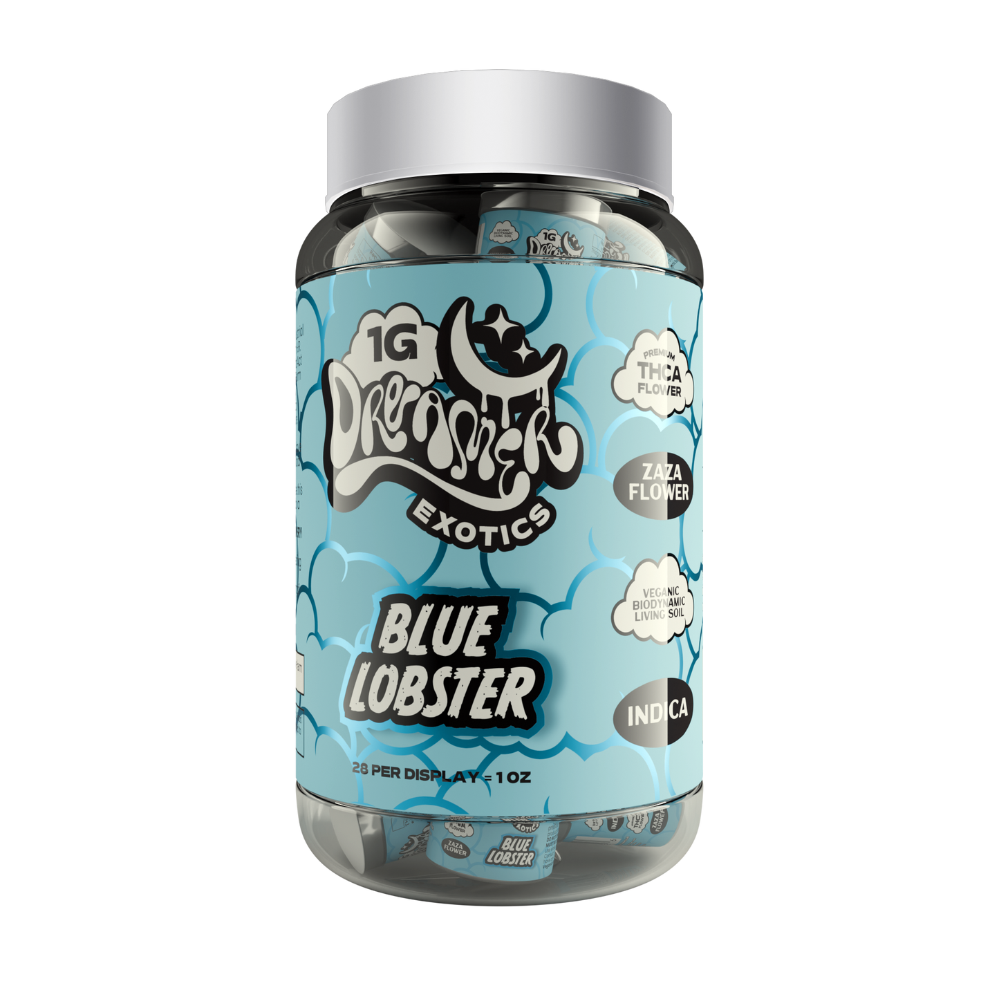 Dreamer Exotics THC-A Flower Pop Tubes 1g (28/Pack) [DROPSHIP]