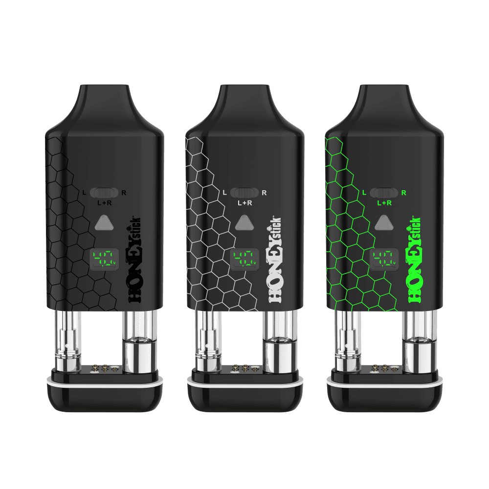 Honeystick DUO VV Dual 510 Cartridge Battery (15/pack) [DROPSHIP]