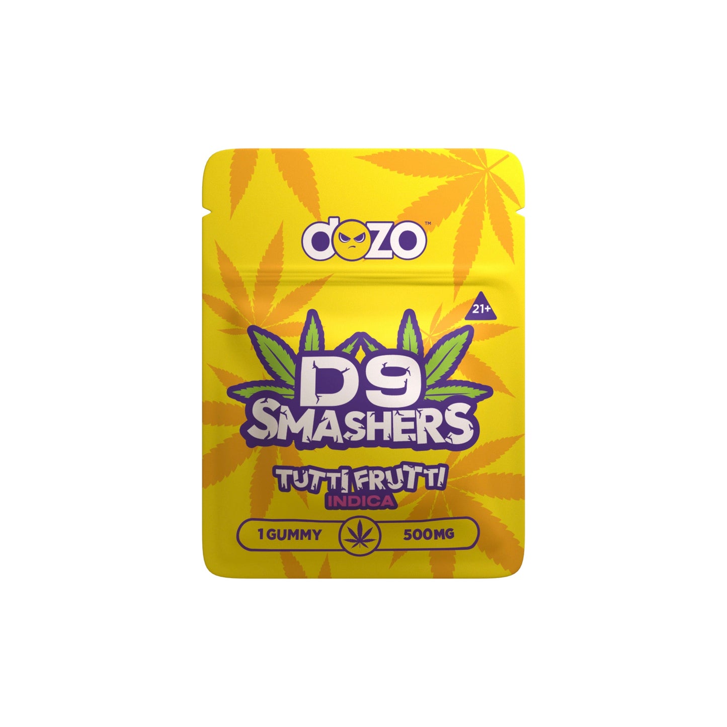 Dozo D9 Smashers Gummies 500mg 1ct (25/pack)