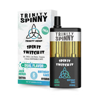 Trinity Hemp Spinny THC-A Dual Flavor Disposable 6g (5/Pack) [DROPSHIP]