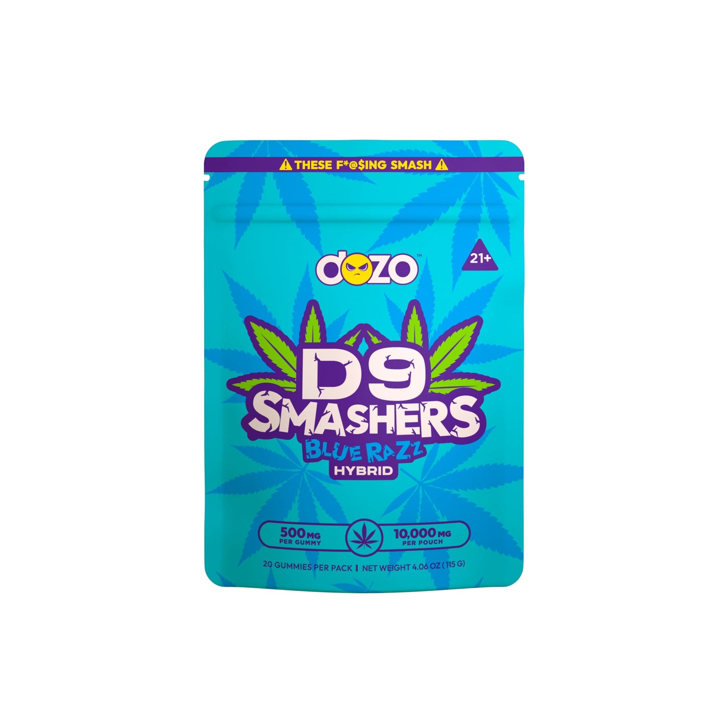 Dozo D9 Smashers Gummies 10,000mg 20ct (SINGLE)