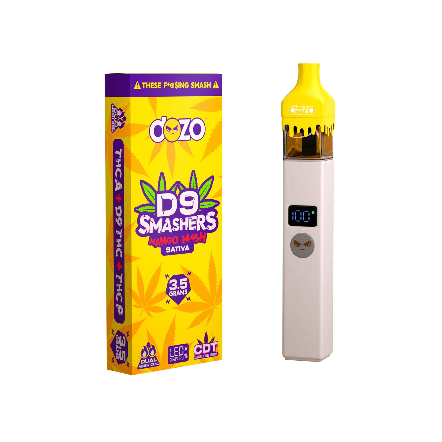 Dozo THC-A D9 Smashers Disposable 3.5g (SINGLE)