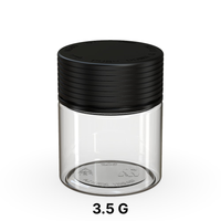 Chubby Gorilla Spiral Jar Black