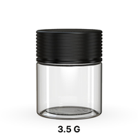 Chubby Gorilla Spiral Jar Black