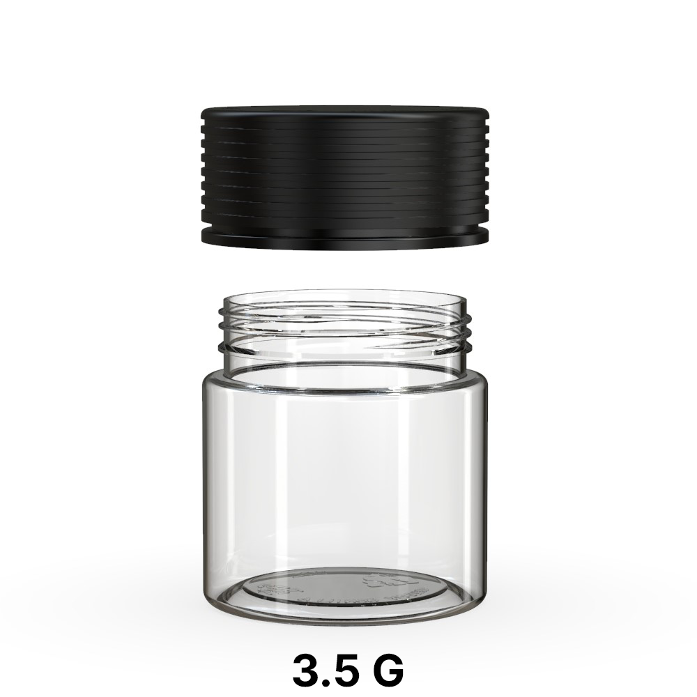 Chubby Gorilla Spiral Jar Black