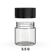 Chubby Gorilla Spiral Jar Black