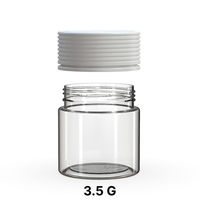 Chubby Gorilla Spiral Jar White