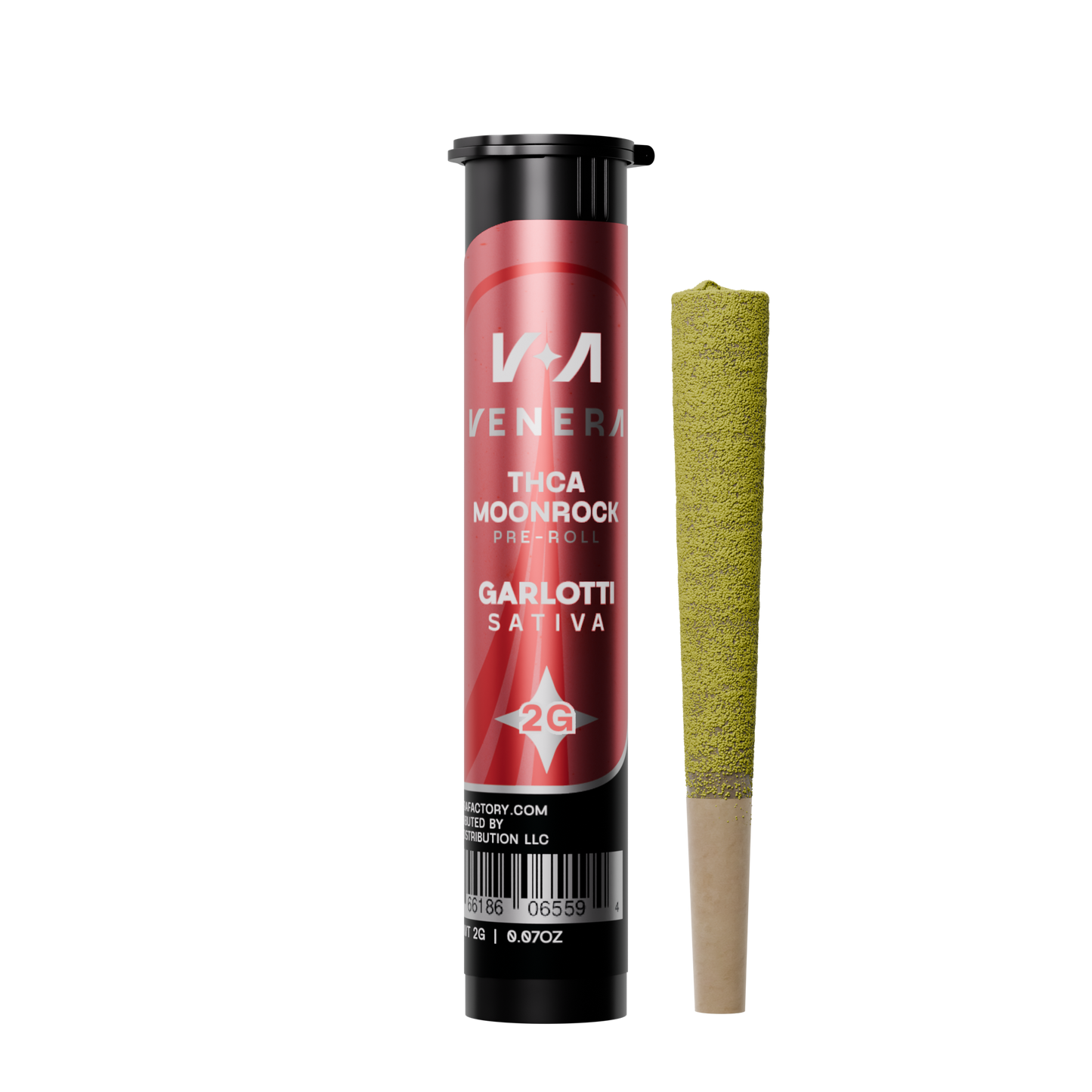 Venera THC-A Moonrock Pre Roll 2g (SINGLE)