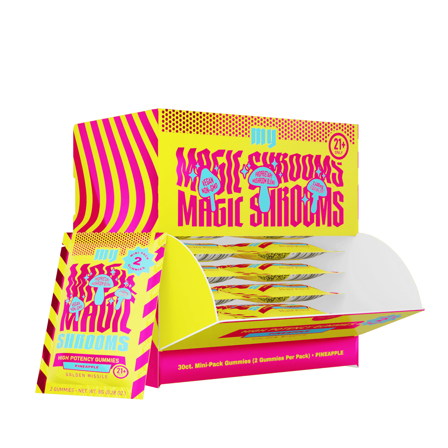 My Magic Mushy Gummies 2ct (30/pack) [DROPSHIP]