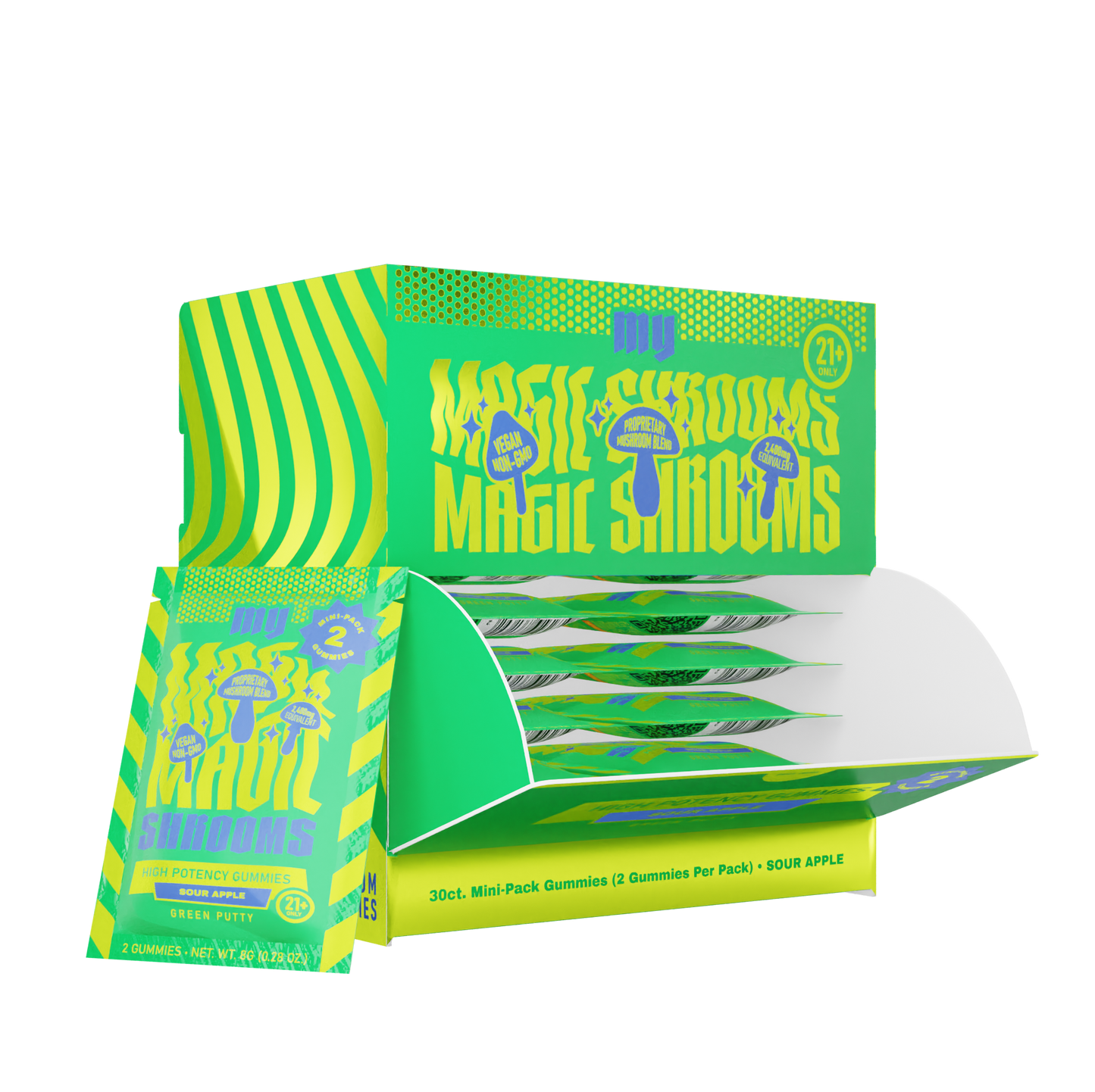 My Magic Mushy Gummies 2ct (30/pack) [DROPSHIP]