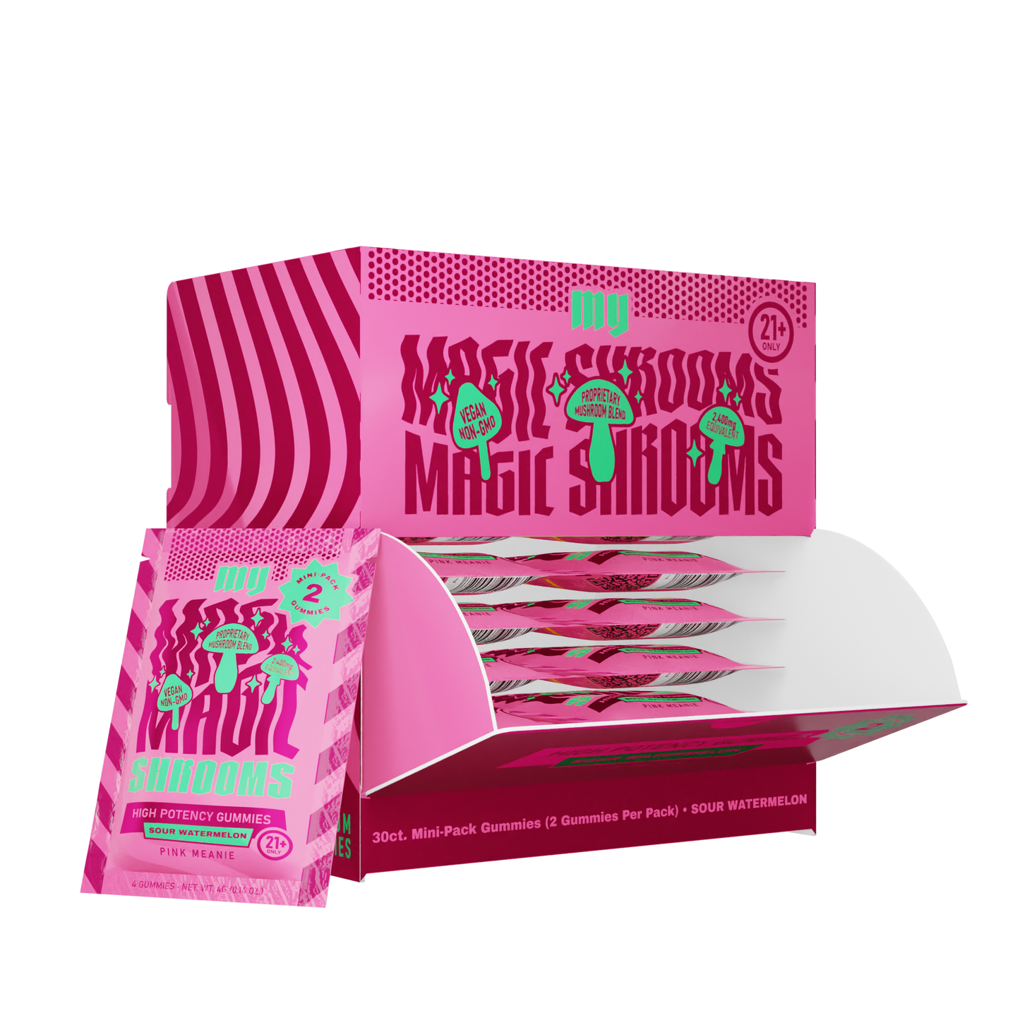 My Magic Mushy Gummies 2ct (30/pack) [DROPSHIP]