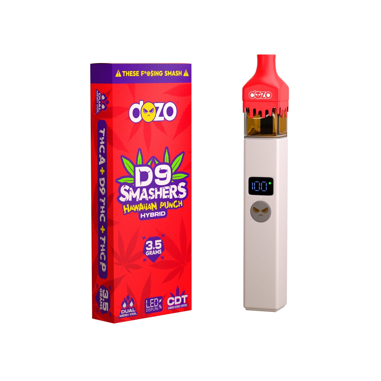 Dozo THC-A D9 Smashers Disposable 3.5g (SINGLE)