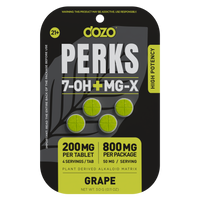 Dozo 7-Hydroxy + MG-X Perks Tablet 4ct 200mg (SINGLE)
