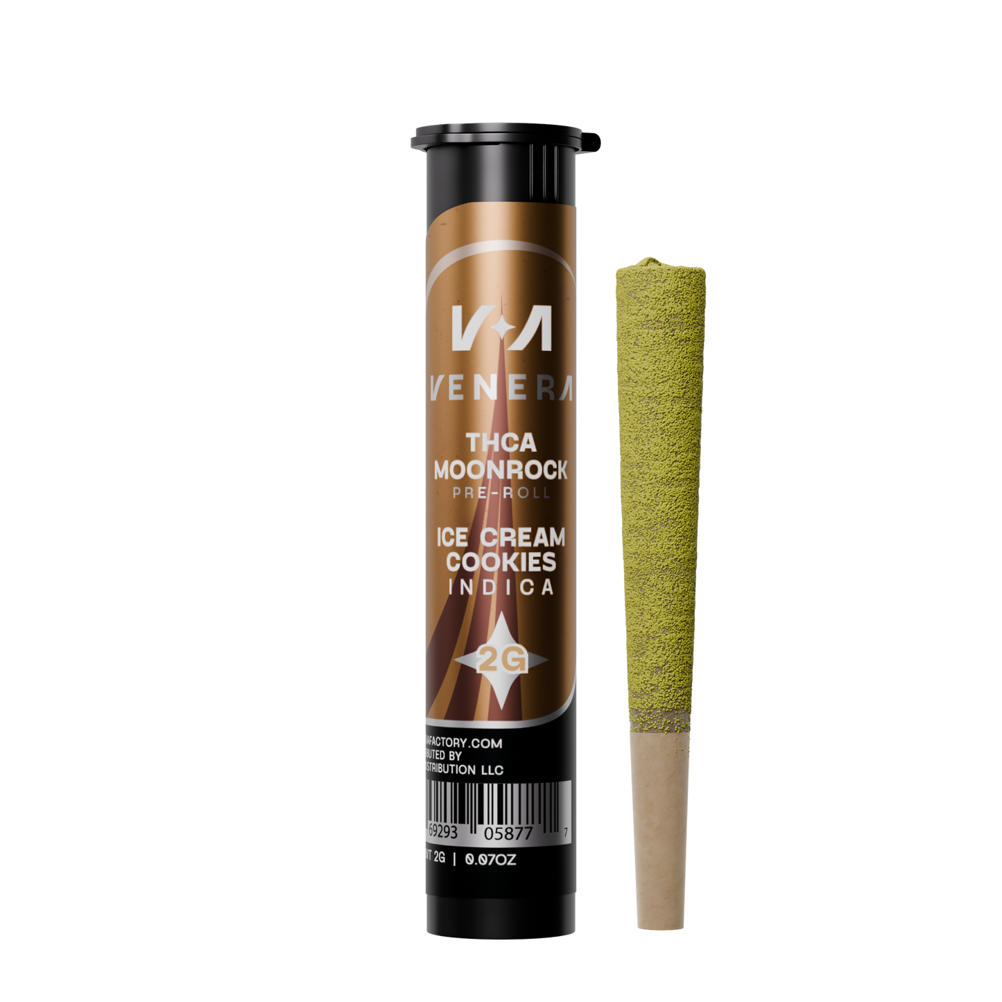 Venera THC-A Moonrock Pre Roll 2g (SINGLE)