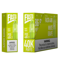 Fasta 40K Disposable Pod 20mL (5/pack)