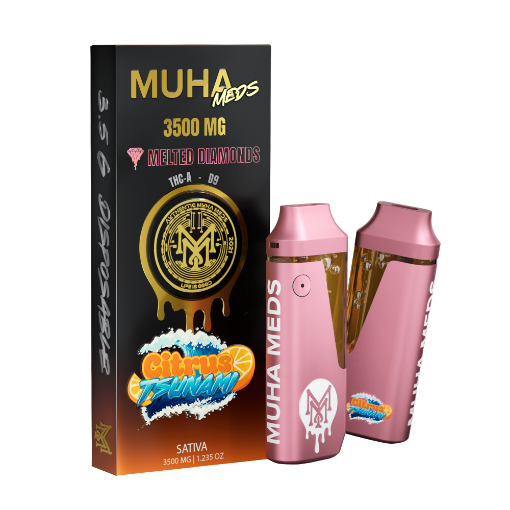 Muha Meds Melted Diamonds Disposable 3.5g (SINGLE)