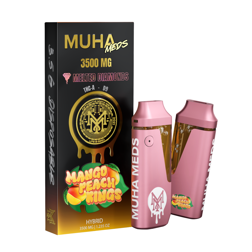 Muha Meds Melted Diamonds Disposable 3.5g (SINGLE)