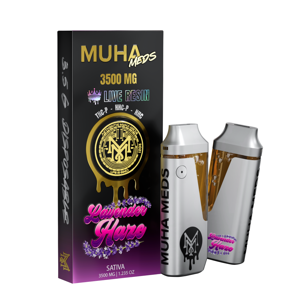Muha Meds Live Resin Disposable 3.5g (SINGLE)