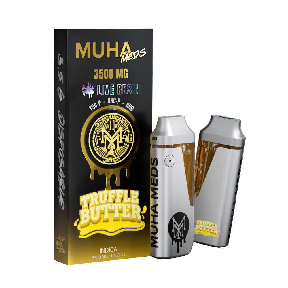 Muha Meds Live Resin Disposable 3.5g (SINGLE)