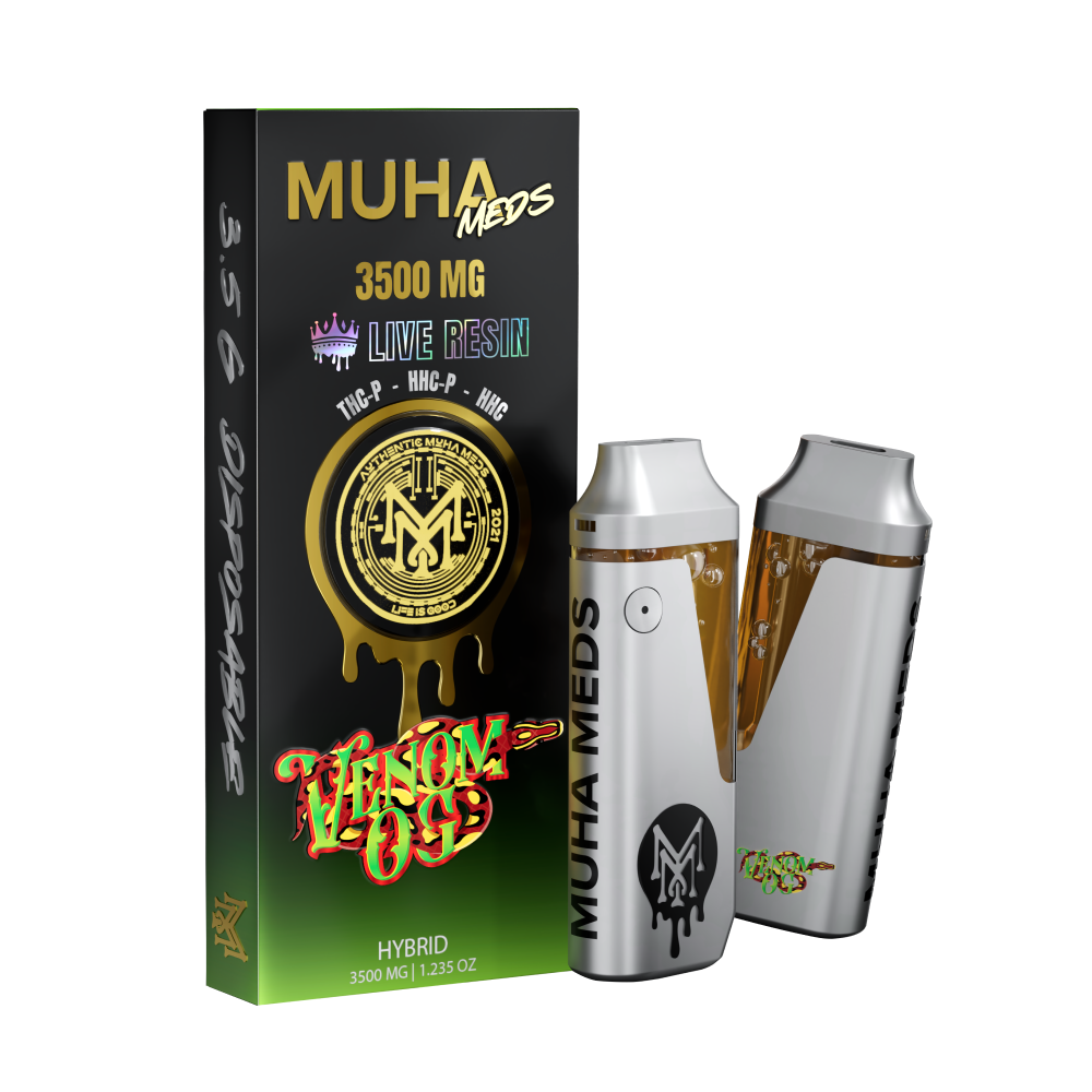 Muha Meds Live Resin Disposable 3.5g (SINGLE)