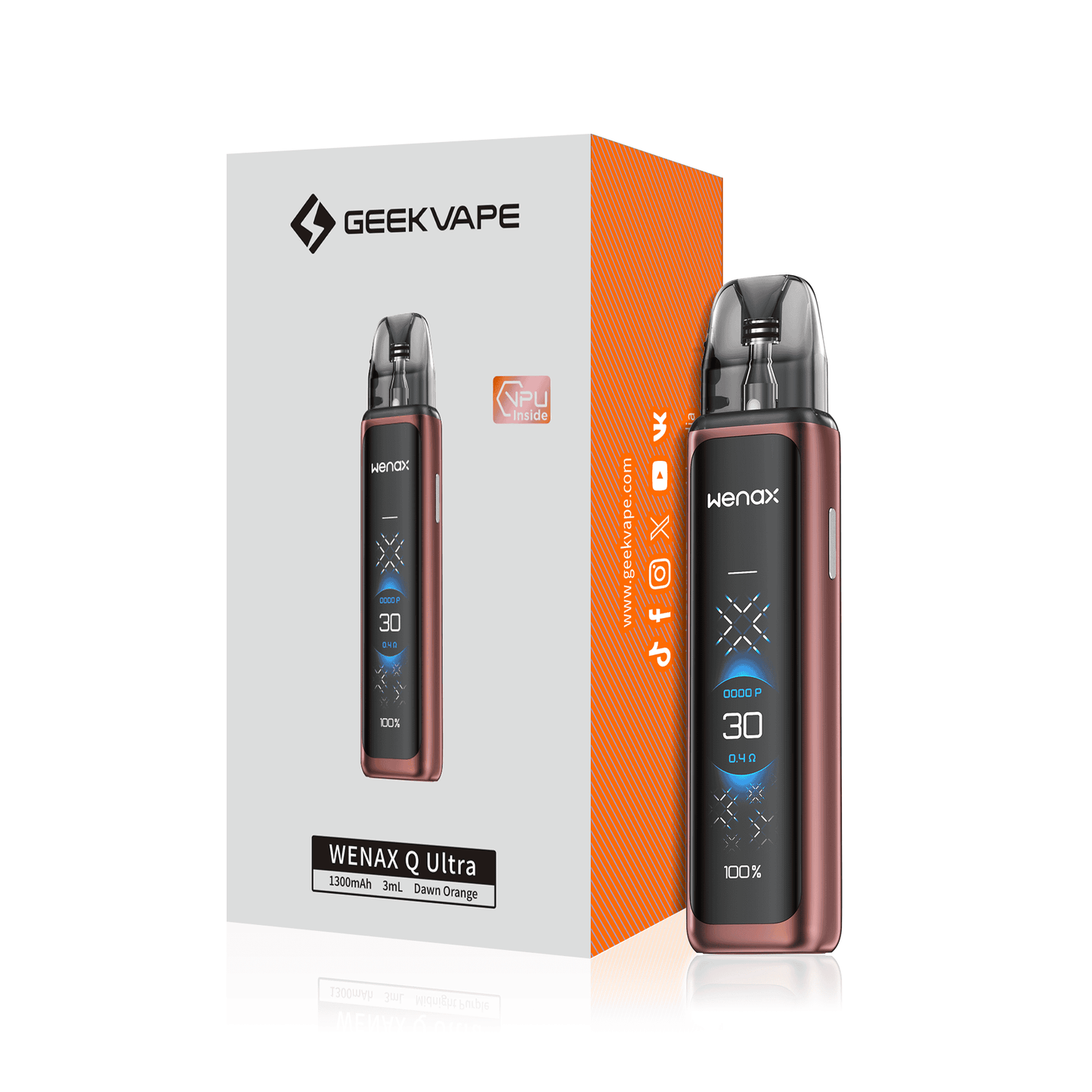 Geek Vape Wenax Q Ultra 30W Pod System Kit 1300mAh