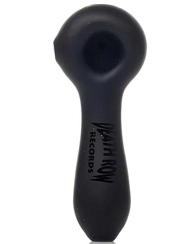 Death Row Records 4" Sand Blasted Spoon Hand Pipe (SINGLE)