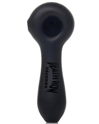 Death Row Records 4" Sand Blasted Spoon Hand Pipe (SINGLE)