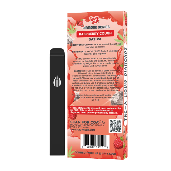 Juicy Kush THC-A Disposable 1g (5/pack)