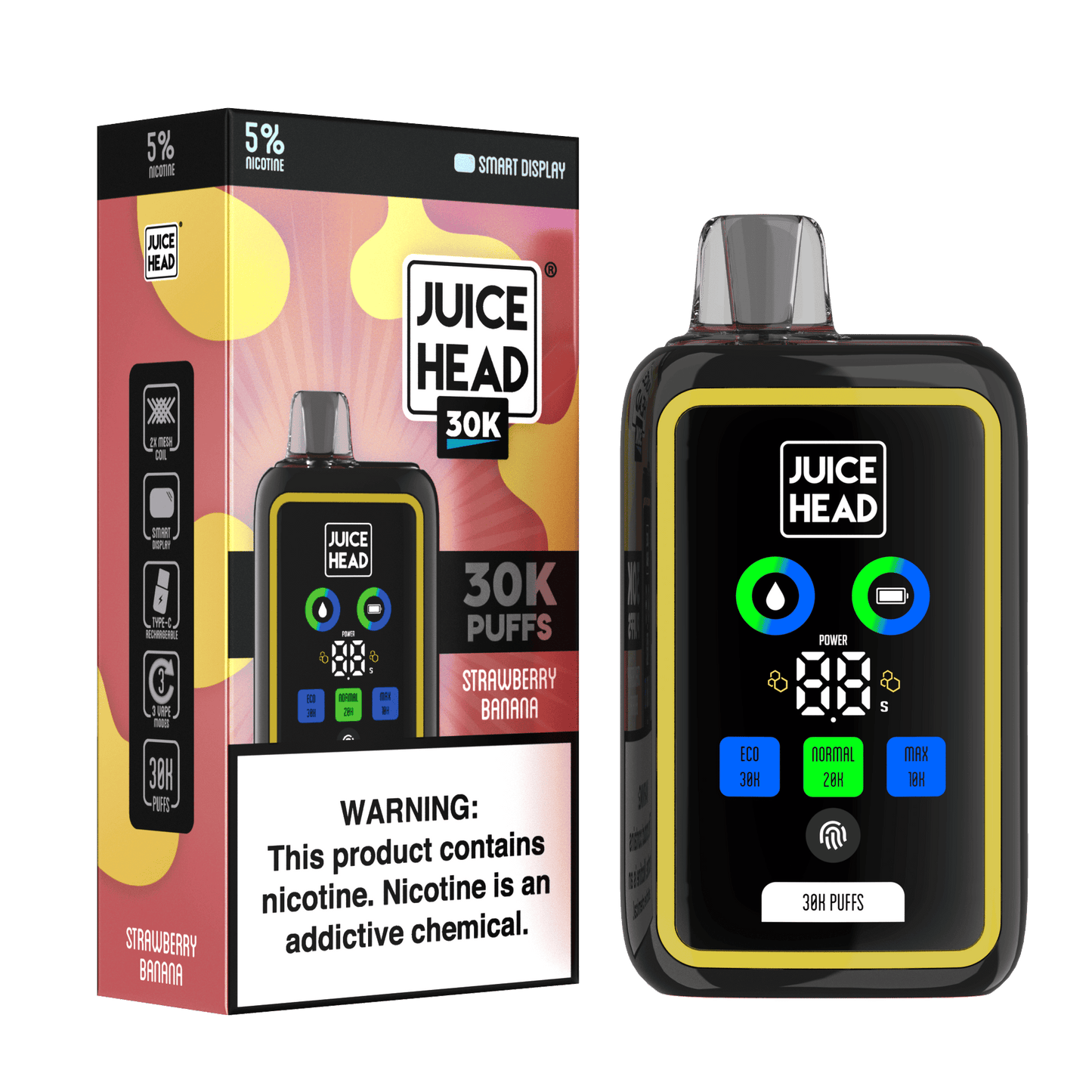 Juice Head 30K Disposable 24mL (5/pack)