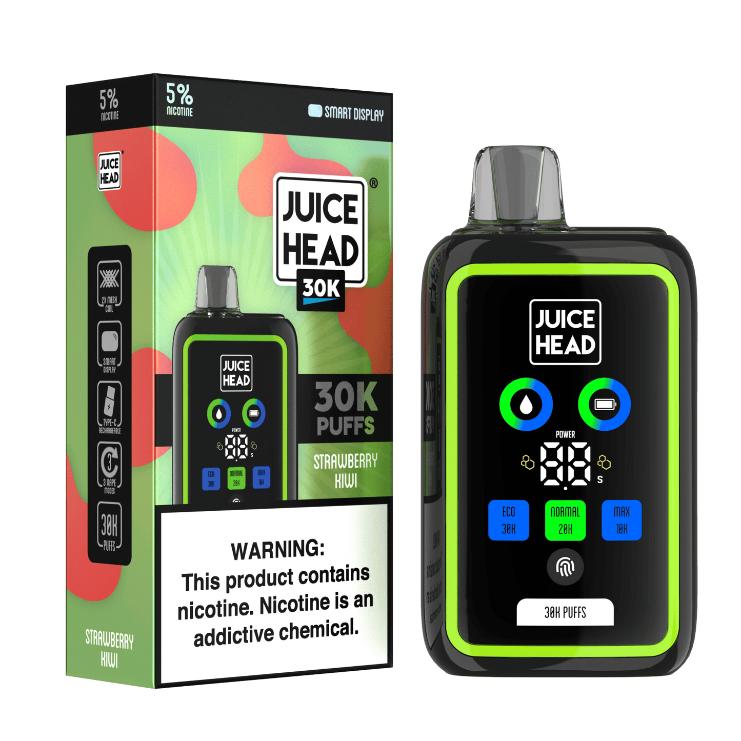 Juice Head 30K Disposable 24mL (5/pack)