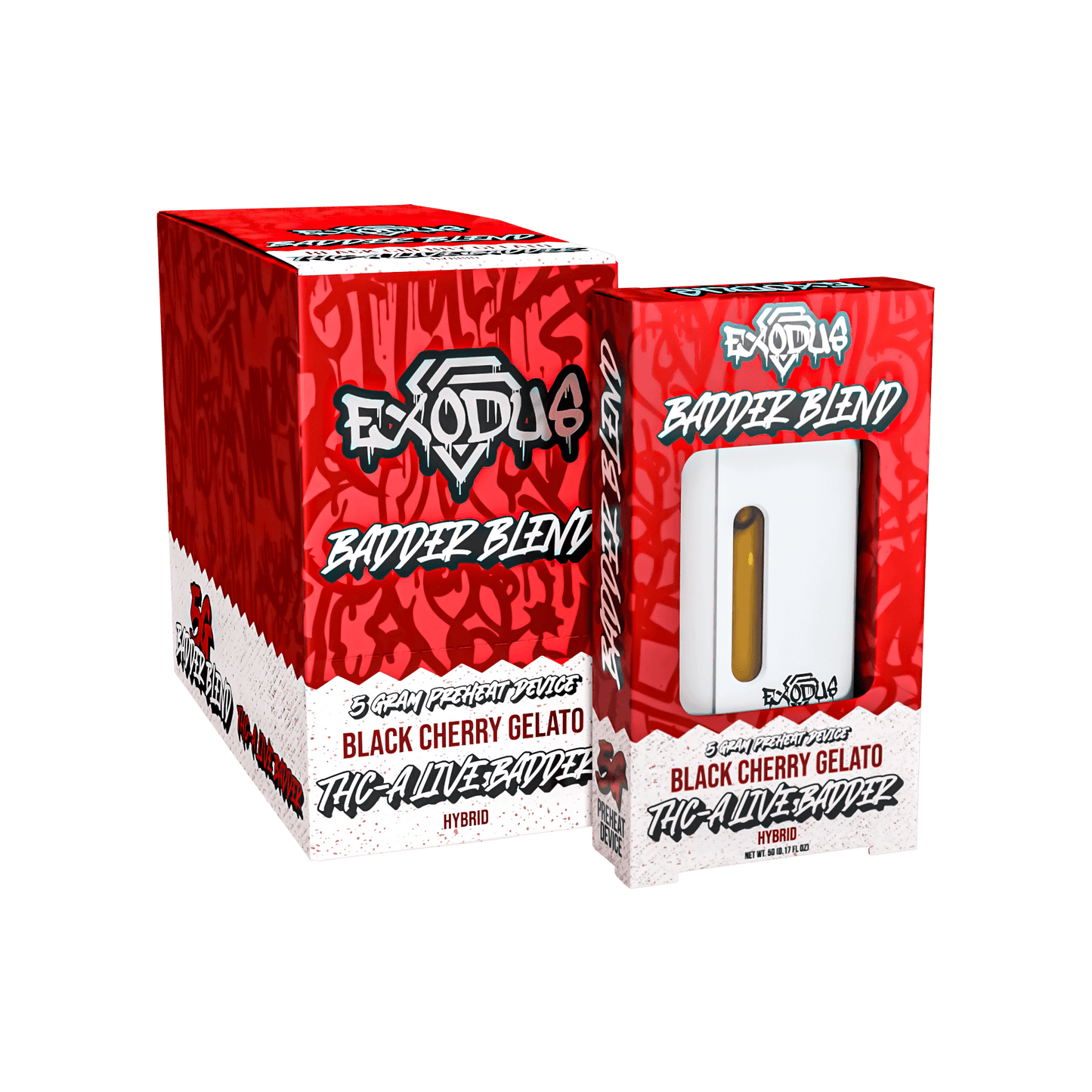 Exodus Badder Blend Disposable 5g (6/pack) [DROPSHIP]