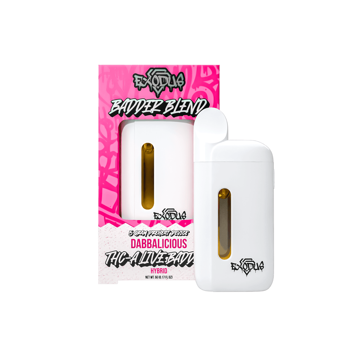 Exodus Badder Blend Disposable 5g (6/pack) [DROPSHIP]